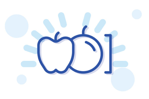 Healthcare Icon Fruits Graphics & Icons
