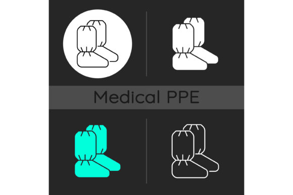 Medical Boot Covers Icons & Graphics Review