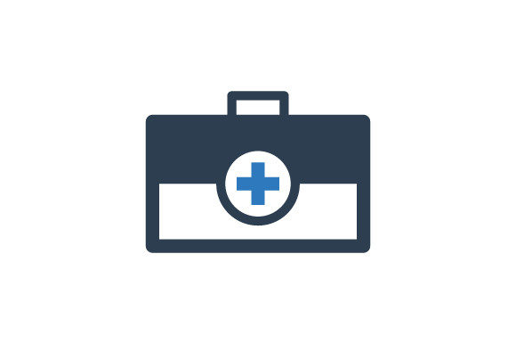 Medical Briefcase Icon: Graphics & Icons Review