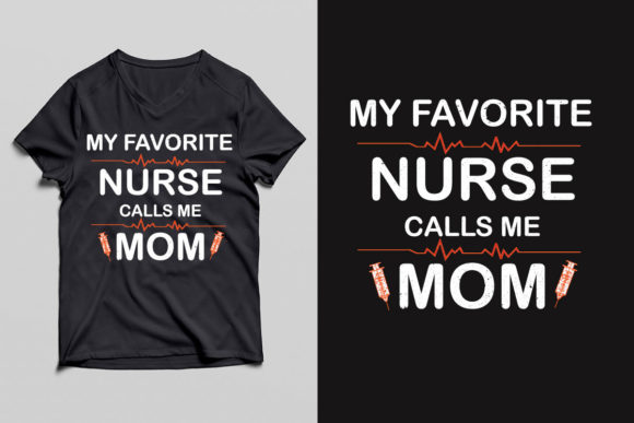 My Favorite Nurse Shirt: Graphics & Print Templates
