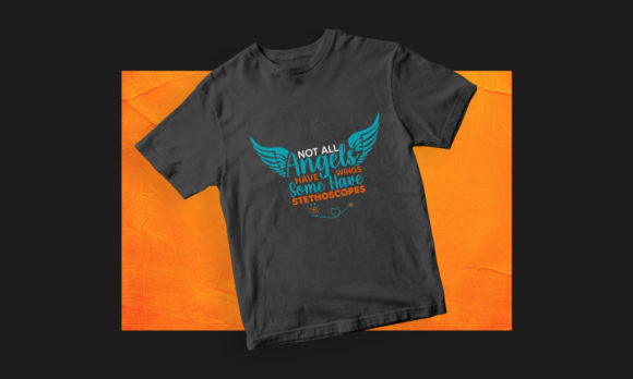 Not All Angels Have Wings Graphics & Print Templates