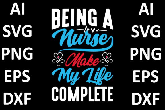 Nurse Graphics for Print Templates & Web