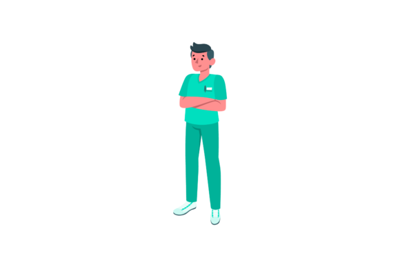 Nurse Health Graphics and Illustrations Review