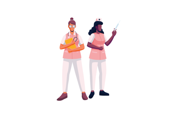 Nurse Practitioner Vector Arts: Graphics & Illustrations