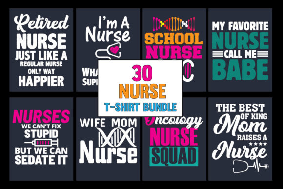 Nurse T-Shirt Design Bundles: A Seller’s Review