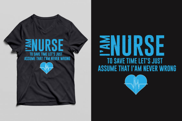 Nurse T-Shirt Graphics & Print Templates Review