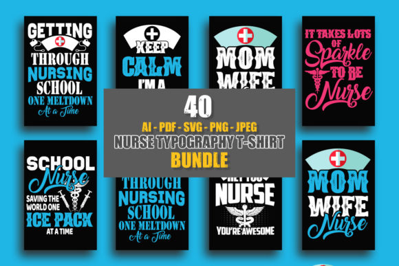 Nurse Typography Bundles: A Designer’s Review
