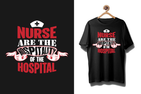 Nurse Typography Graphics & Templates