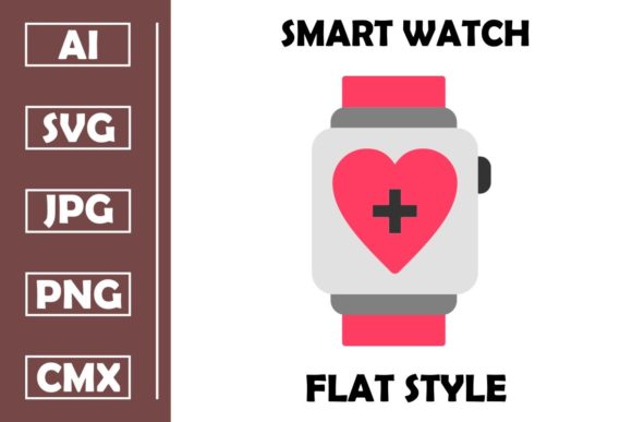 Smart Watch Icons for Modern Graphics